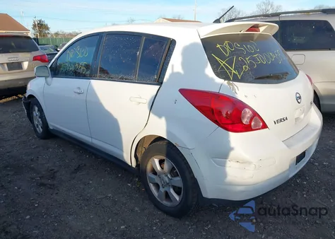 2007 Nissan Versa 1.8Sl z USA, uszkodzony, nr VIN 3N1BC13E07L399988